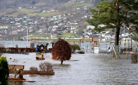 NORVEŠKA POGOĐENA POPLAVAMA I KLIZIŠTIMA NAKON NOĆNIH OLUJA
