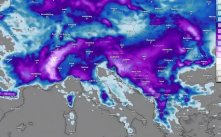 POZNATI METEOROLOŠKI PORTAL POSLAO UPOZORENJE: "PRIPREMITE SE ZA HLADNE OLUJE". U HRVATSKOJ MOGUĆA SNAŽNA MEĆAVA