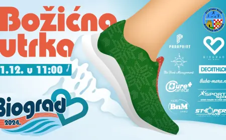 OTVORENE PRIJAVE ZA ČETVRTU BOŽIĆNU UTRKU U BIOGRADU NA MORU