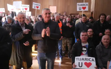 BULJ NA PROSVJEDU U TIJARICI: DEVASTACIJA PRIRODE POD KRINKOM ZELENE ENERGIJE