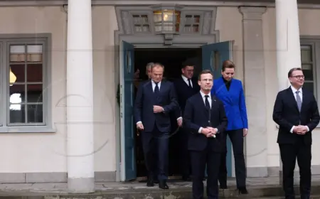 NORDIJSKE, BALTIČKE ZEMLJE I POLJSKA ZA POVEĆANJE POTPORE I STRELJIVA UKRAJINI