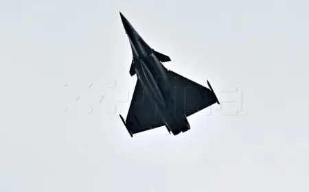 TALIJANSKI EUROFIGHTERI I MAĐARSKI GRIPENI OD SUTRA PRIVREMENO NADZIRU HRVATSKO NEBO