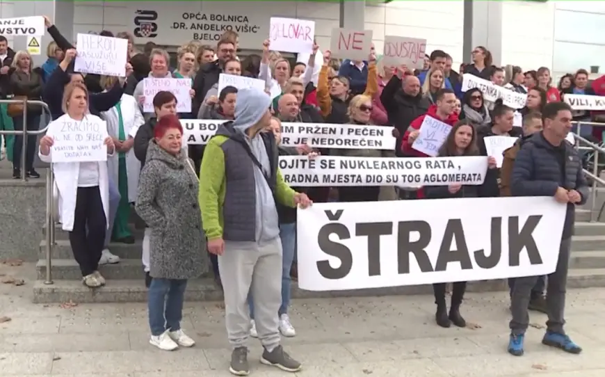 SINDIKAT ZAJEDNO: ODAZIV ODLIČAN, U 58 ZDRAVSTVENIH USTANOVA ŠTRAJKA 4000 DJELATNIKA