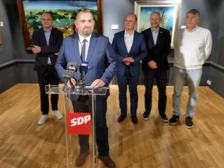 PPREDSTAVLJEN SDP-ov TAKMAC ZA ŽUPANA KOPRIVNIČKO-KRIŽEVAČKOG TOMISLAV GOLUBIĆ