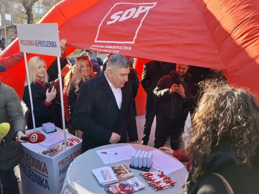 PULA: PREDSJEDNIK MILANOVIĆ PRIKUPLJAO POTPISE I DOBIO POTPORU IDS-a