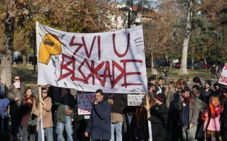 PROSVJEDI STUDENATA U NOVOM SADU I BEOGRADU, BLOKIRANO VIŠE FAKULTETA I REKTORAT