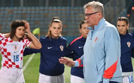 HRVATSKE NOGOMETAŠICE NA 59. MJESTU, NA VRHU AMERIKANKE