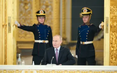 PUTIN ŠALJE NOVOGODIŠNJE ČESTITKE ZAPADNIM ČELNICIMA