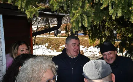 U FUŽINAMA DOČEKANA NOVA! NA PROSLAVU STIGAO I MILANOVIĆ