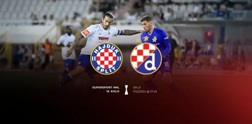 HAJDUK - DINAMO: POČEO JE DERBI PRED PREPUNIM POLJUDOM!