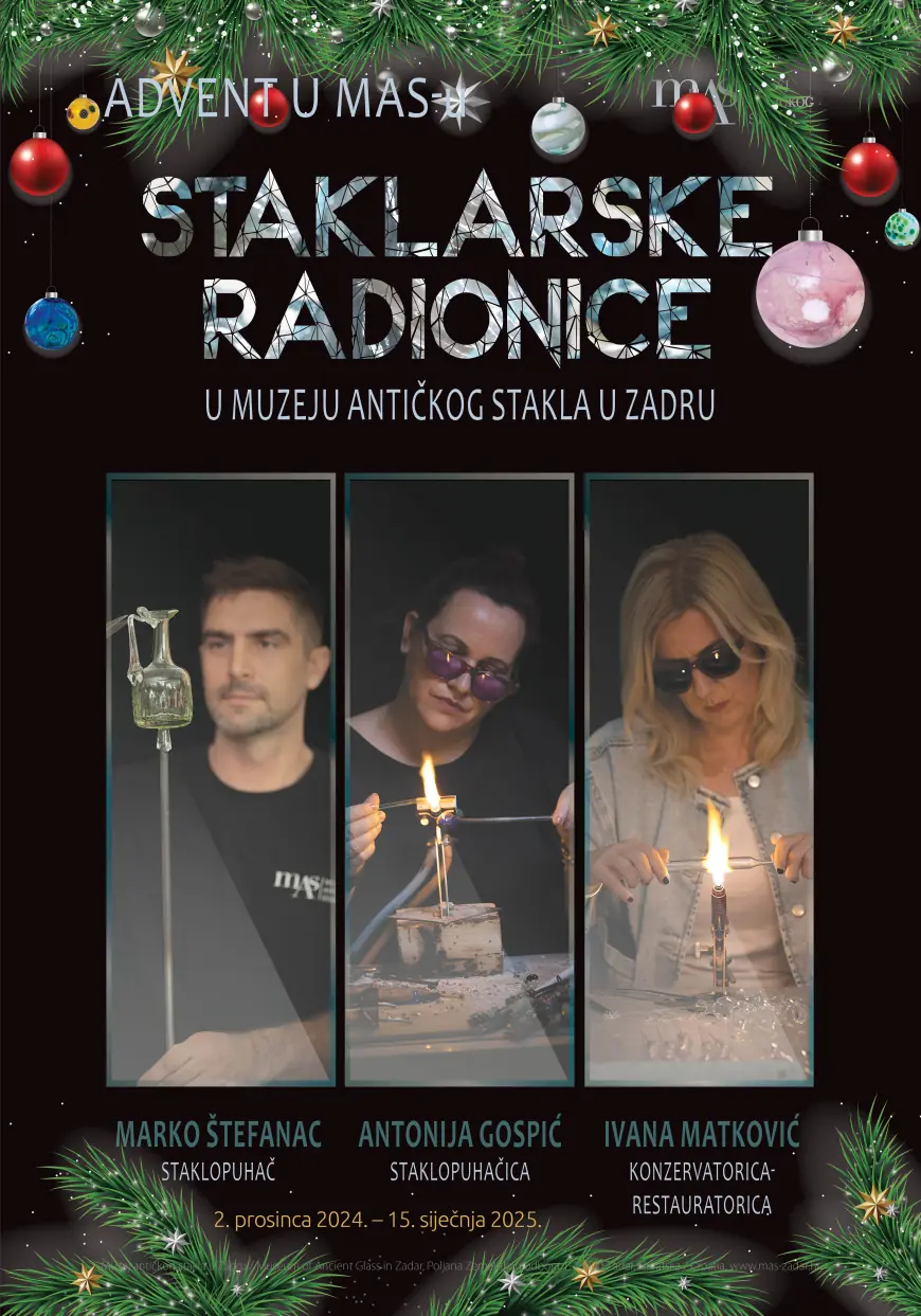 “ADVENT U MAS-u” U MUZEJU ANTIČKOG STAKLA DO 15. SIJEČNJA