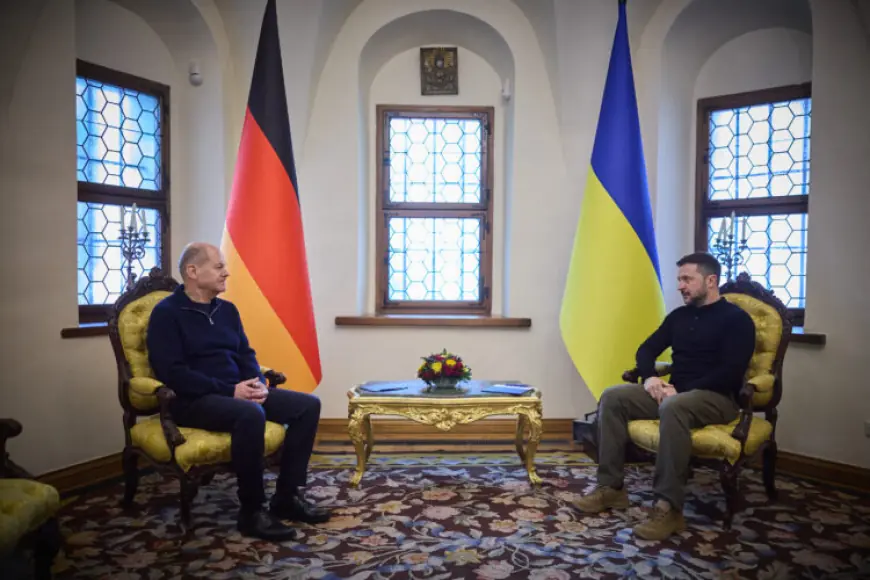 SCHOLZ OBEĆAO ORUŽJE ZELENSKOM, ALI NE I POZIVNICU U NATO