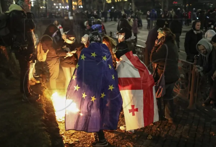 PROSVJEDI U GRUZIJI SEDMU NOĆ ZAREDOM