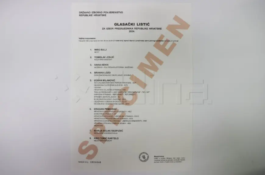 IZBORI ZA PRH: TISKAJU SE GLASAČKI LISTIĆI, PRIPREMA IZBORNI MATERIJAL