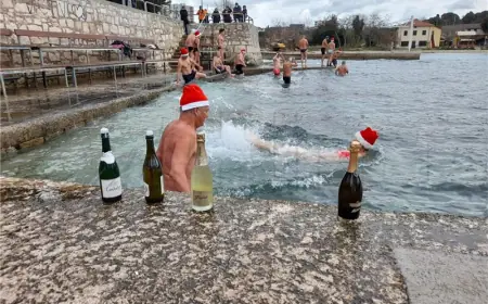 NOVOGODIŠNJE KUPANJE U PULI I RAPCU