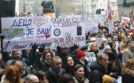 OBUSTAVA RADA U ŠKOLAMA U SRBIJI, PROSVJETARI PODRŽAVAJU STUDENTE
