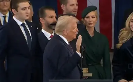 TRUMP POLOŽIO ZAKLETVU KAO 47. PREDSJEDNIK SAD-a