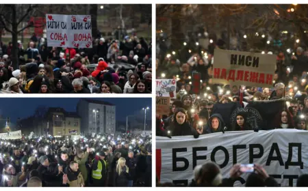 SRBIJA SUTRA IDE U OPĆI ŠTRAJK: STUDENTI PRIVUKLI VELIKI ODAZIV