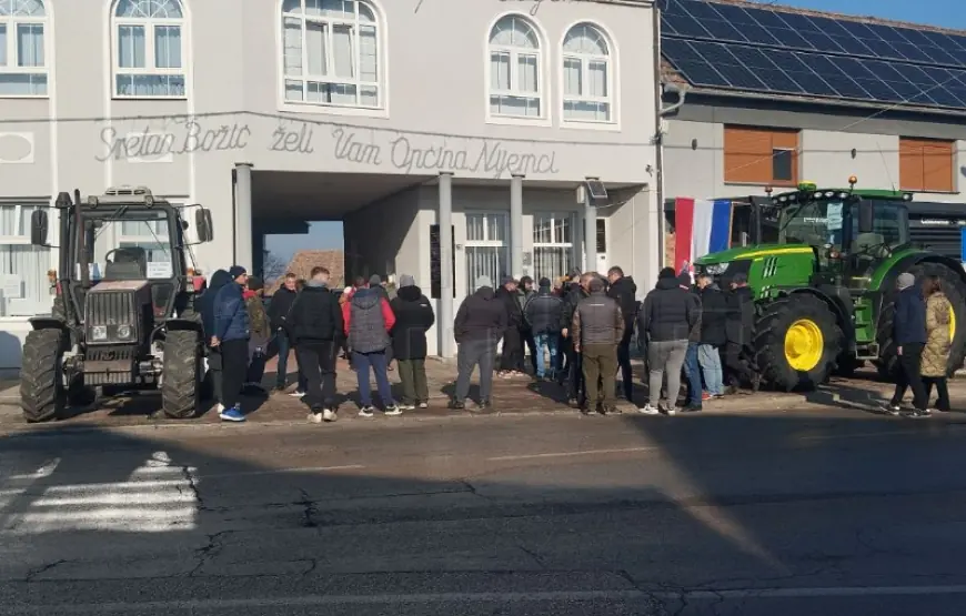 U NIJEMCIMA PROSVJEDOVALI POLJOPRIVREDNICI