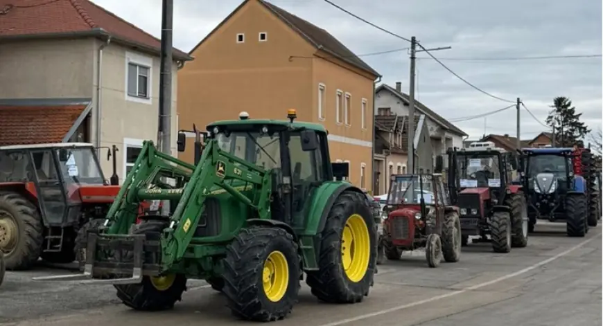 NASTAVLJAJU SE PROSVJEDI POLJOPRIVREDNIKA U OPĆINI NIJEMCI