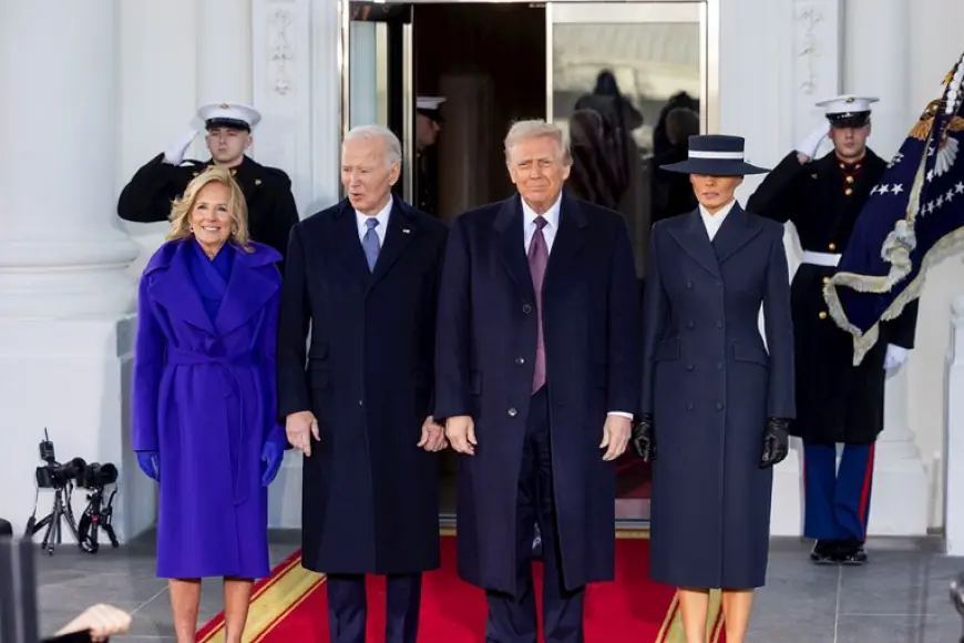 BIDEN I TRUMP STIGLI U KAPITOL: BLIŽI SE INAUGURACIJA