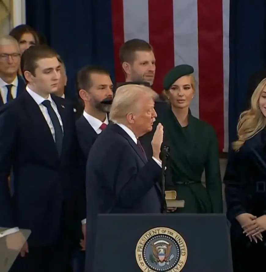 TRUMP POLOŽIO ZAKLETVU KAO 47. PREDSJEDNIK SAD-a