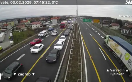 DVIJE NESREĆE JUTROS KOD ZAGREBA, STVARAJU SE KOLONE