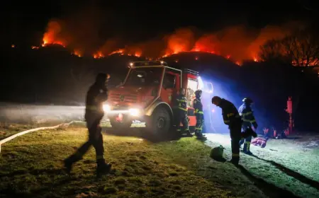 NA POŽAR PODNO UČKE UPUĆENA ČETIRI PROTUPOŽARNA ZRAKOPLOVA