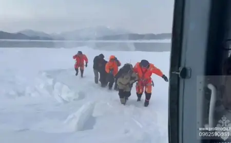 RUSKE HITNE SLUŽBE SPASILE 139 RIBARA KOJI SU ZAPELI NA LEDENOJ SANTI