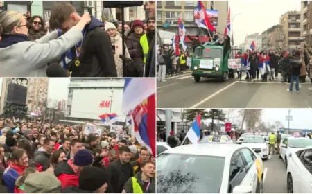 STOTINE TAKSISTA VRAĆA SRPSKE STUDENTE: "DJECA SU TO ZASLUŽILA"
