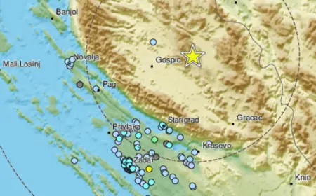DVA POTRESA ZATRESLA OKOLICU ZAGREBA I ZADRA