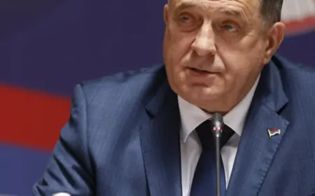 SUTRA SE ODLUČUJE HOĆE LI DODIK U ZATVOR. ON PRIJETI "RADIKALNIM MJERAMA" BUDE LI OSUĐEN