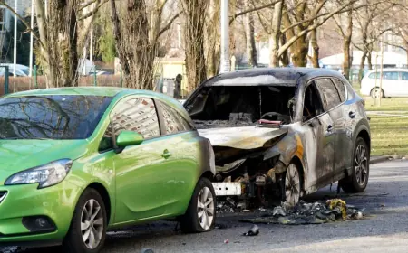 U POŽARU U SIGETU IZGORIO AUTOMOBIL