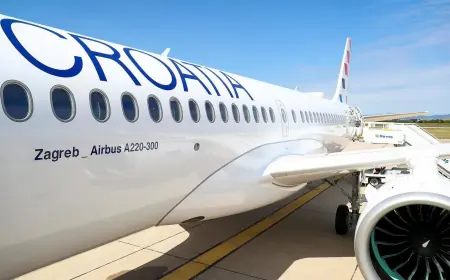 CROATIA AIRLINES UVODI PET NOVIH SEZONSKIH LINIJA