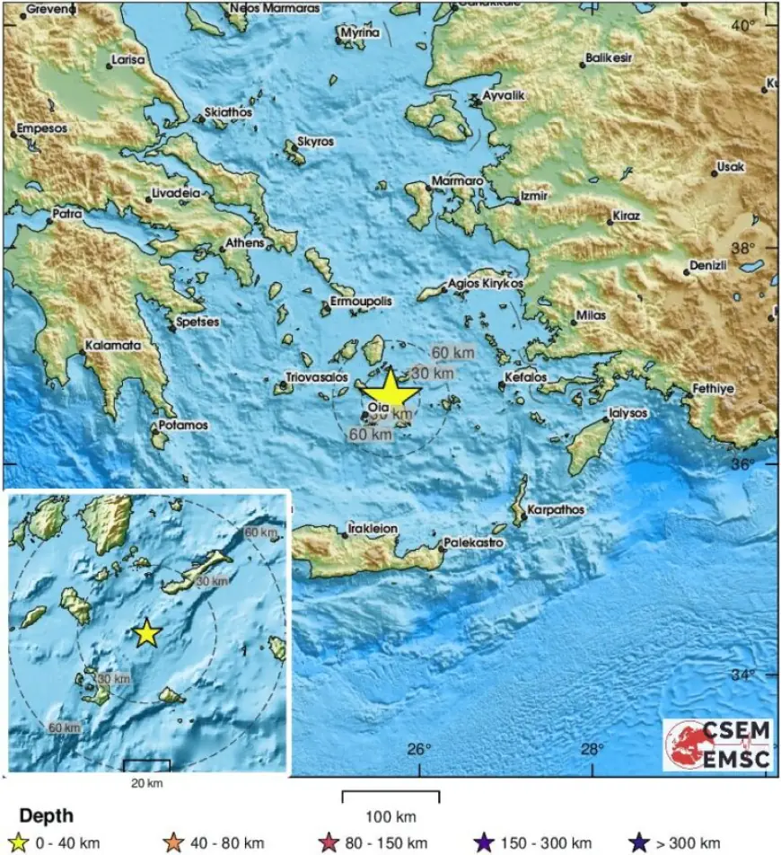SANTORINI SE NE PRESTAJE TRESTI. JUTROS NOVA DVA JAČA POTRESA!