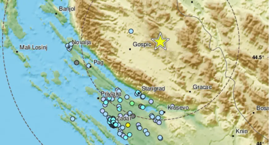 DVA POTRESA ZATRESLA OKOLICU ZAGREBA I ZADRA