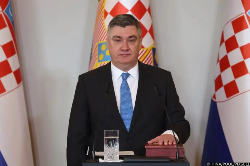 MILANOVIĆ SVEČANO PRISEGNUO I ODRŽAO GOVOR!