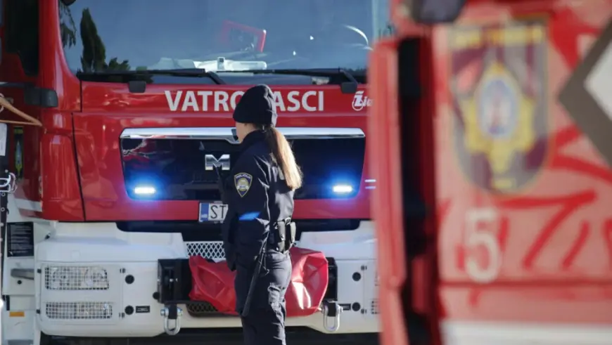 EVAKUIRAN DJEČJI VRTIĆ NA ISTOKU HRVATSKE, RODITELJI DOLAZE PO DJECU