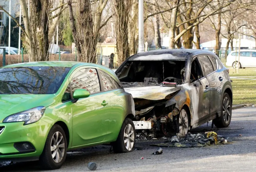U POŽARU U SIGETU IZGORIO AUTOMOBIL