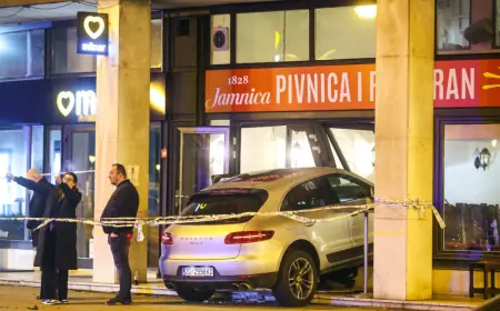 NESREĆA U ZAGREBU: PORSCHEOM SE ZABIO U RESTORAN, POLICIJA TRAŽI SVJEDOKE