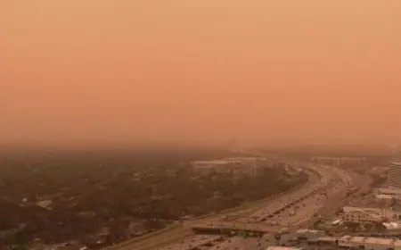 SNAŽNA PJEŠČANA OLUJA IZAZVALA BROJNE SUDARE