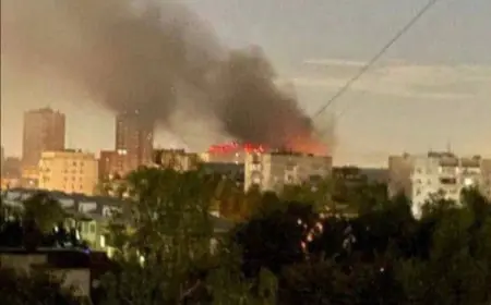 VELIKI NAPAD DRONOVIMA NA MOSKVU