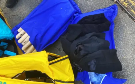 FOTO / U BEOGRADU PRONAĐEN AUTOMOBIL SA 10 MOLOTOVLJEVIH KOKTELA I 19 PALICA