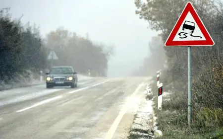 HLADNA FRONTA PRED VRATIMA: PAD TEMPERATURE, SJEVERNI VJETAR I SNIJEG U DIJELOVIMA ZEMLJE