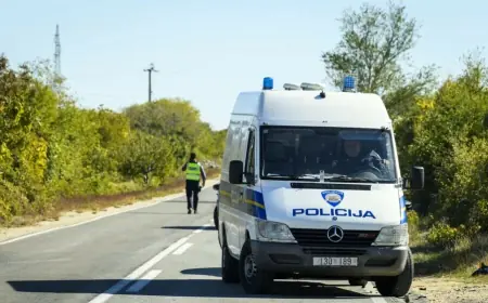 STRAŠNA NESREĆA KOD GLINE: VOZILO UDARILO U STUP PA SE ZAPALILO, JEDNA OSOBA POGINULA