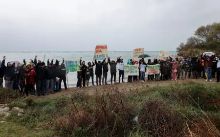 FOTO / GRAĐANI NA NOGAMA ZBOG IZGRADNJE MARINE: "TO BI DOVELO DO POPLAVA KATASTROFALNIH RAZMJERA"