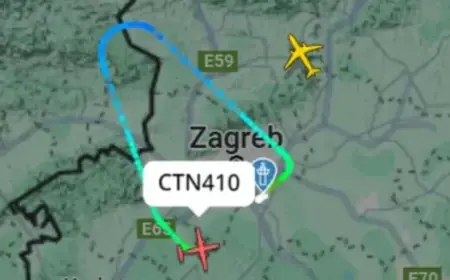 AVION CROATIA AIRLINESA POLETIO ZA FRANKFURT PA SE HITNO VRATIO U ZAGREB: EVO ŠTO SE DOGODILO
