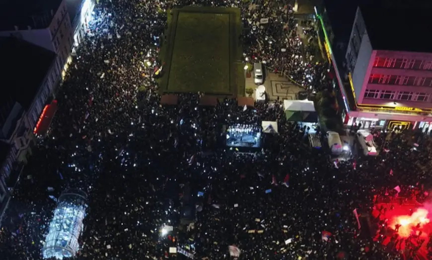 ZA NAJEŽITI SE: POGLEDAJTE KAKO JE ZAVRŠIO MASOVNI PROSVJED STUDENATA U NIŠU