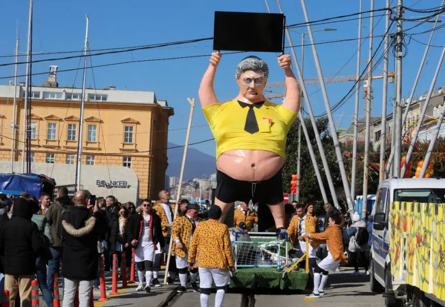 POGLEDAJTE VELIKU RIJEČKU POVORKU RIJEČKOG KARNEVALA: U PRVOM PLANU "PLENKOVIĆ"