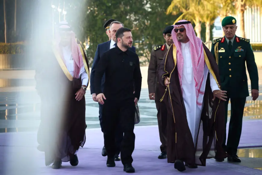 ZELENSKI STIGAO U SAUDIJSKU ARABIJU: "REALNI PRIJEDLOZI SU NA STOLU"